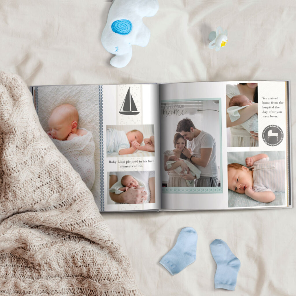 A photo book as unique as your baby