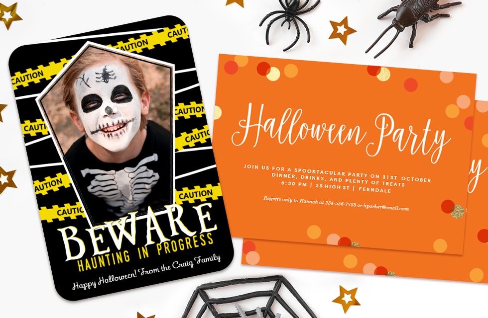How to Create Spooktacular Halloween Invitations & Photo Books However You Choose to Celebrate