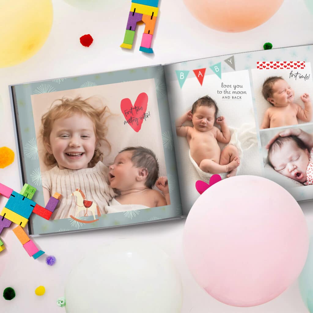 A photo book as unique as your baby