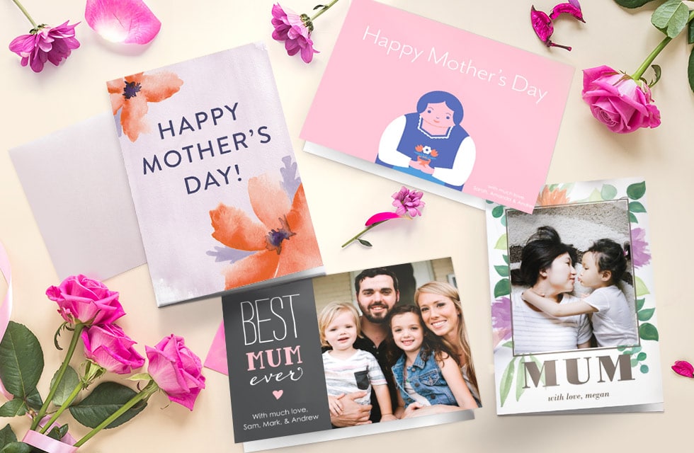 Snapfish best selling Mother's Day card designs